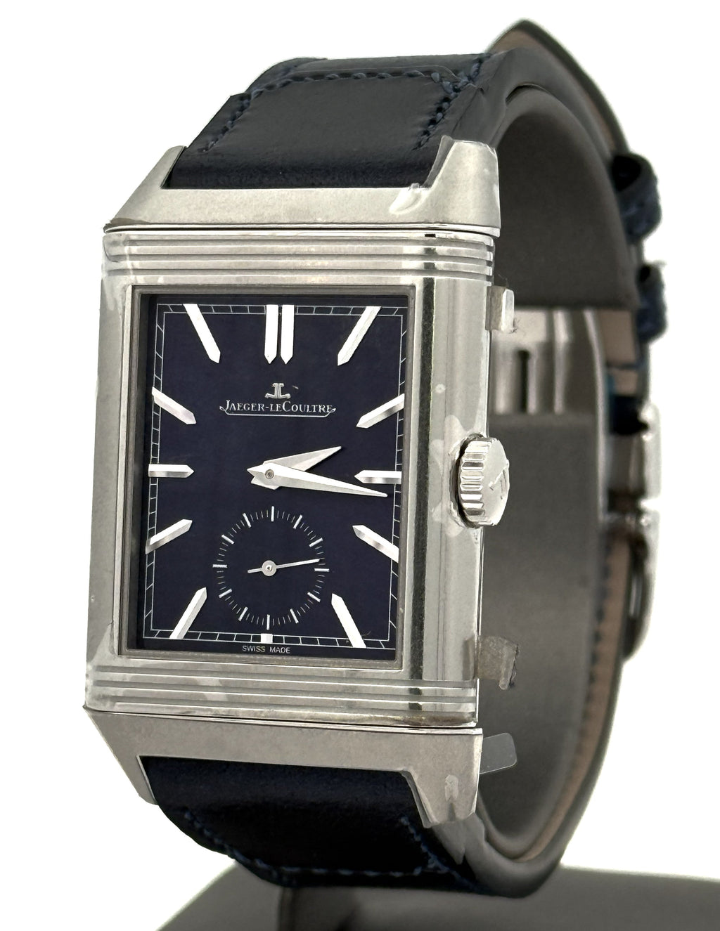 JAEGER LECOULTRE Reverso Tribute Duoface Small Seconds 47mm by 28.3 mm Watch Q3988481 - Brand New! S16789