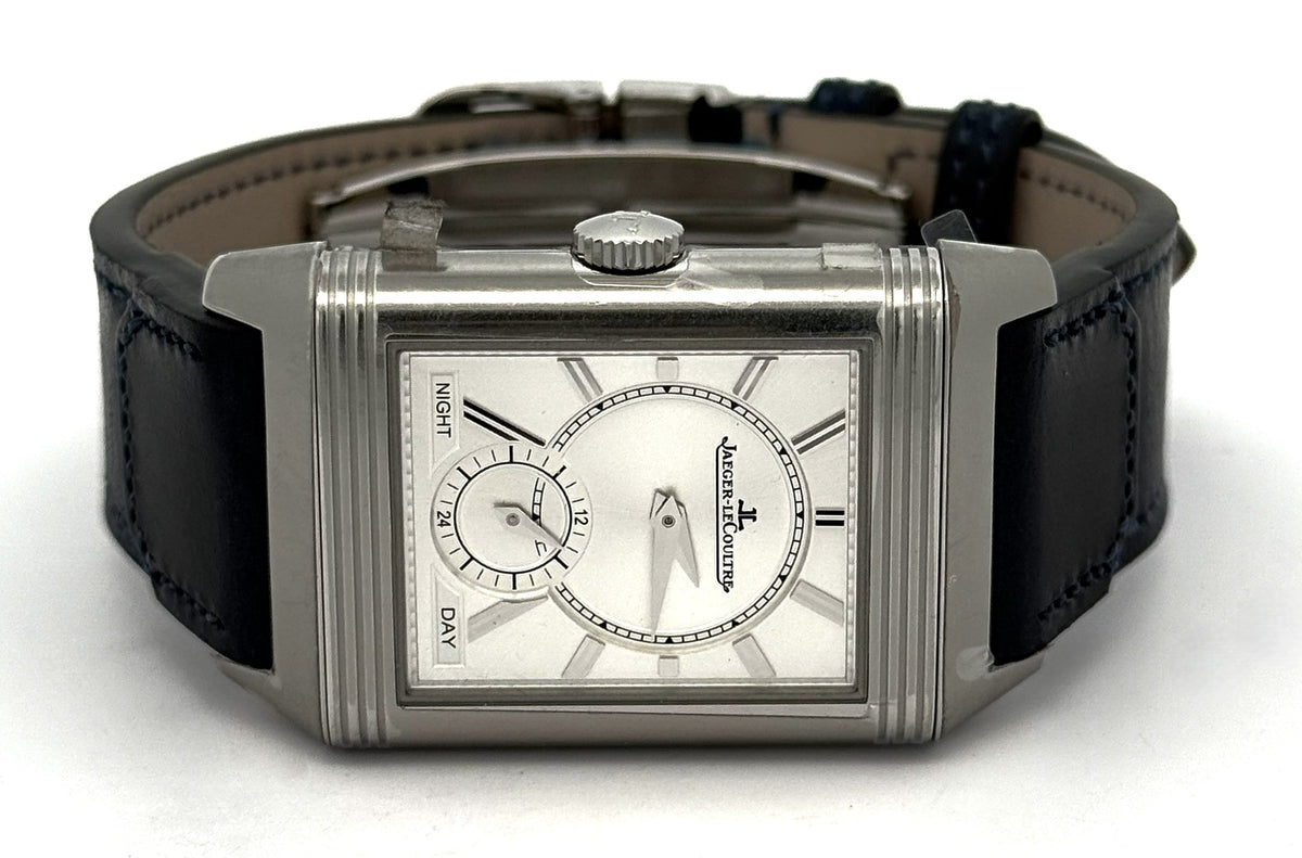 JAEGER LECOULTRE Reverso Tribute Duoface Small Seconds 47mm by 28.3 mm Watch Q3988481 - Brand New! S16789