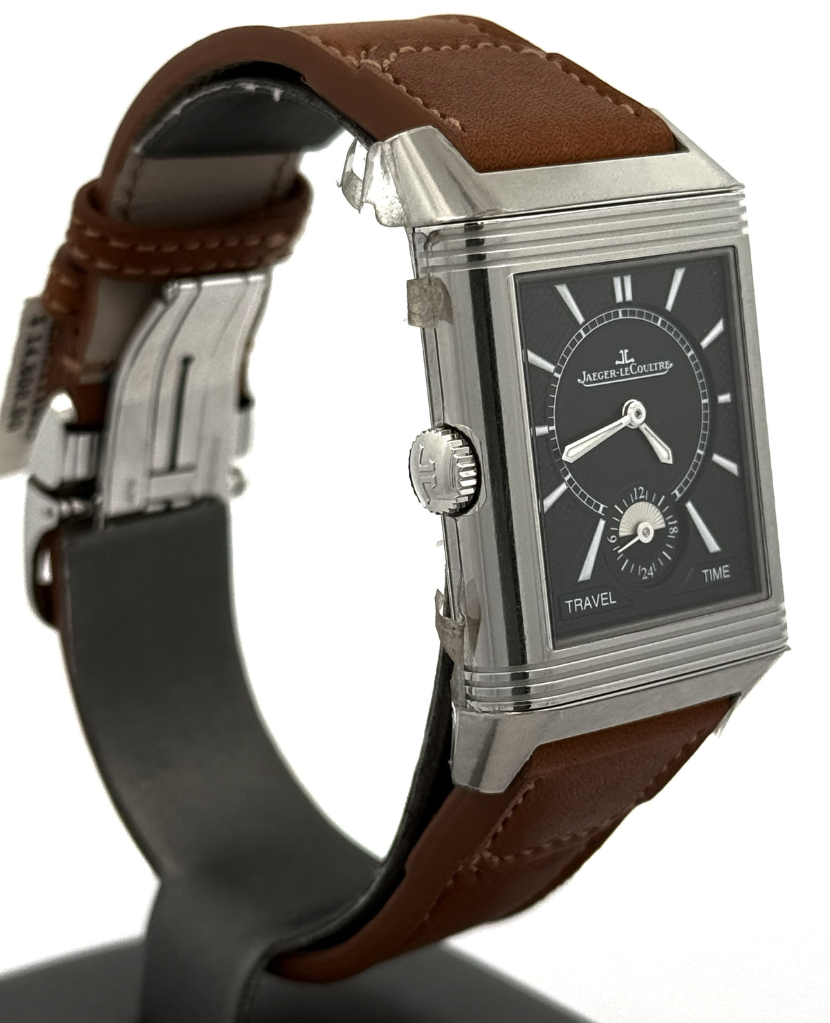 JAEGER LECOULTRE Reverso Classic Duoface Small Seconds 47mm by 28.3 mm Watch Q3848423 - Brand New! S16788