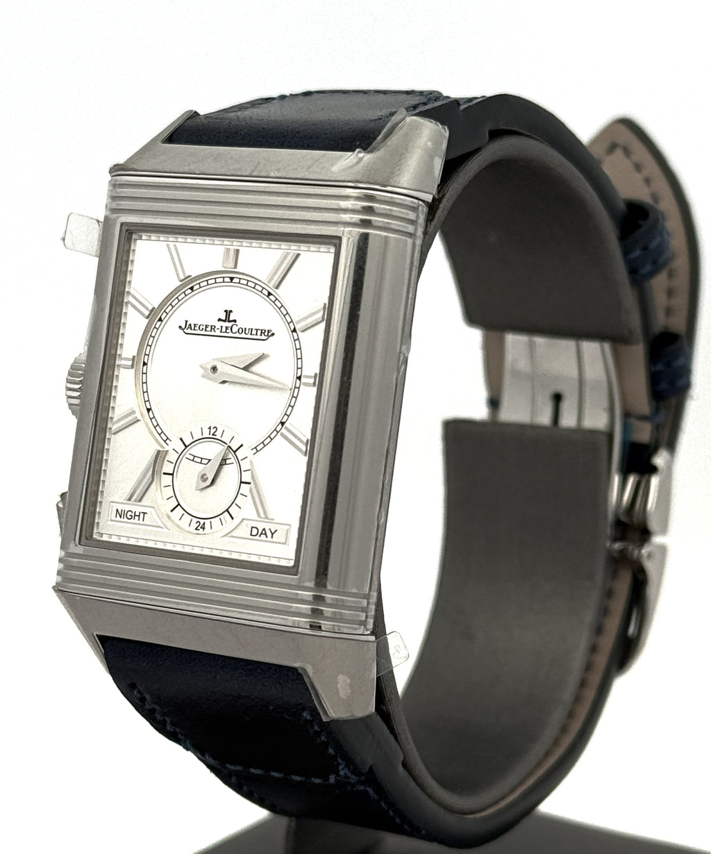 JAEGER LECOULTRE Reverso Tribute Duoface Small Seconds 47mm by 28.3 mm Watch Q3988481 - Brand New! S16789