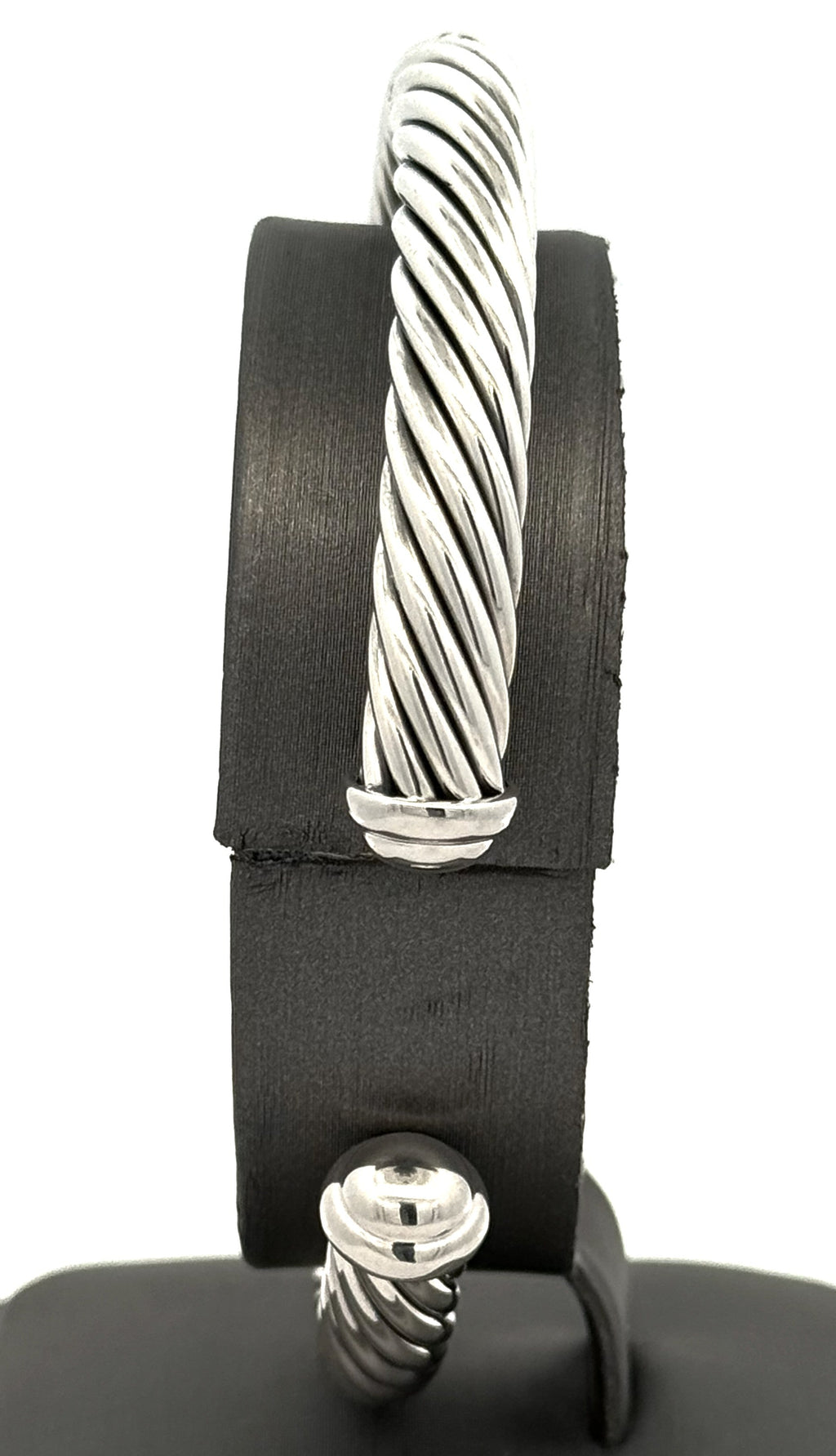 David Yurman Silver & 18k Yellow Gold Lady Cable Classic Station Bracelet