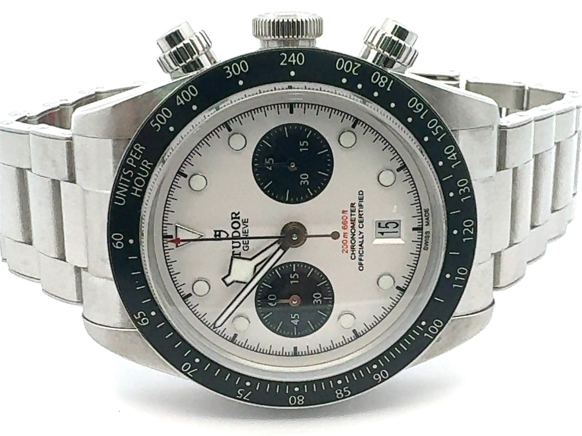 Tudor Black Bay Chrono White Dial Stainless Steel  41mm, M79360N-0002