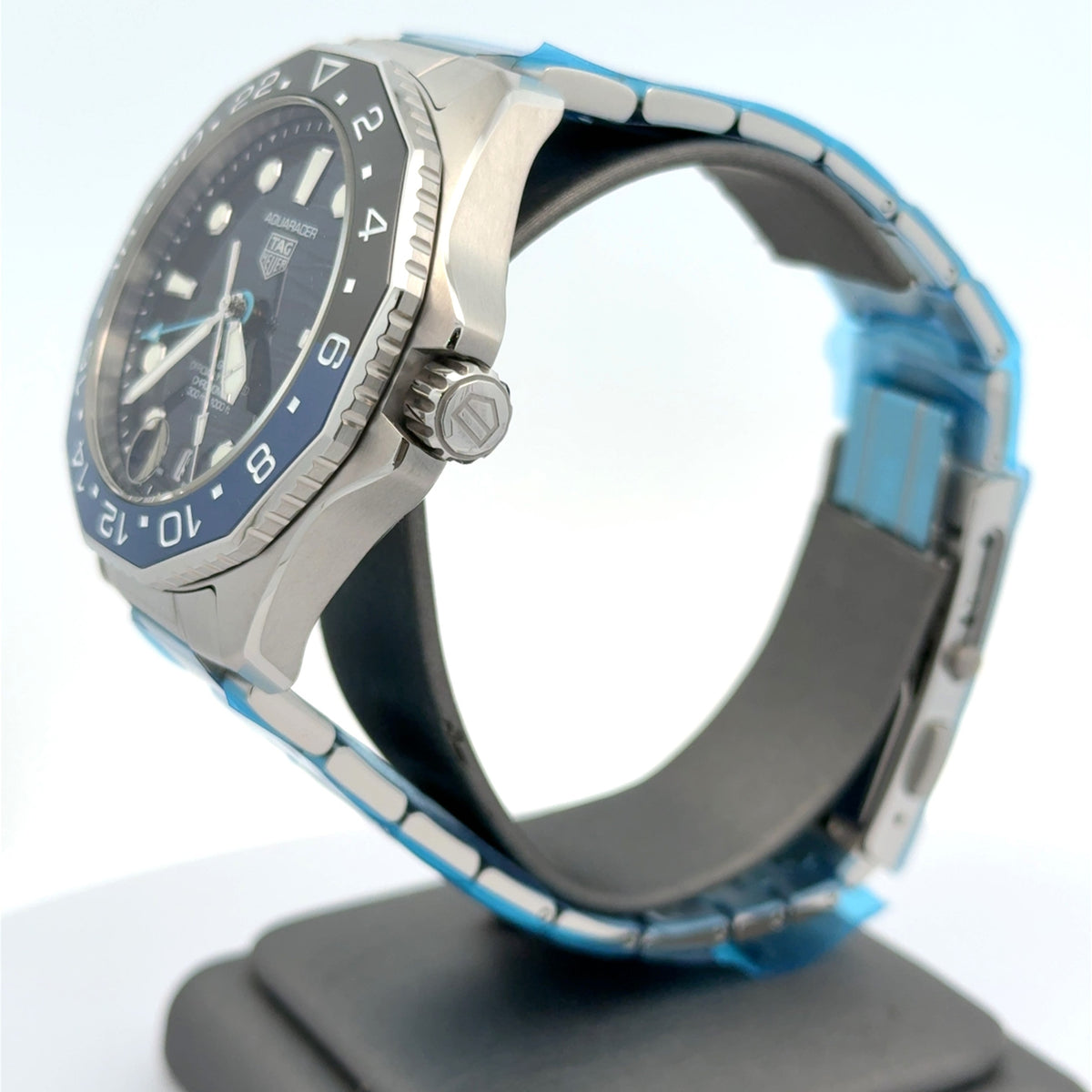TAG HEUER AQUARACER 300, Automatic Blue Dial Watch, 42 mm WBP5114.BA0013