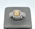 14k White Gold 1.25 CT Diamond Engagement Ring, 5.1gm, S108217