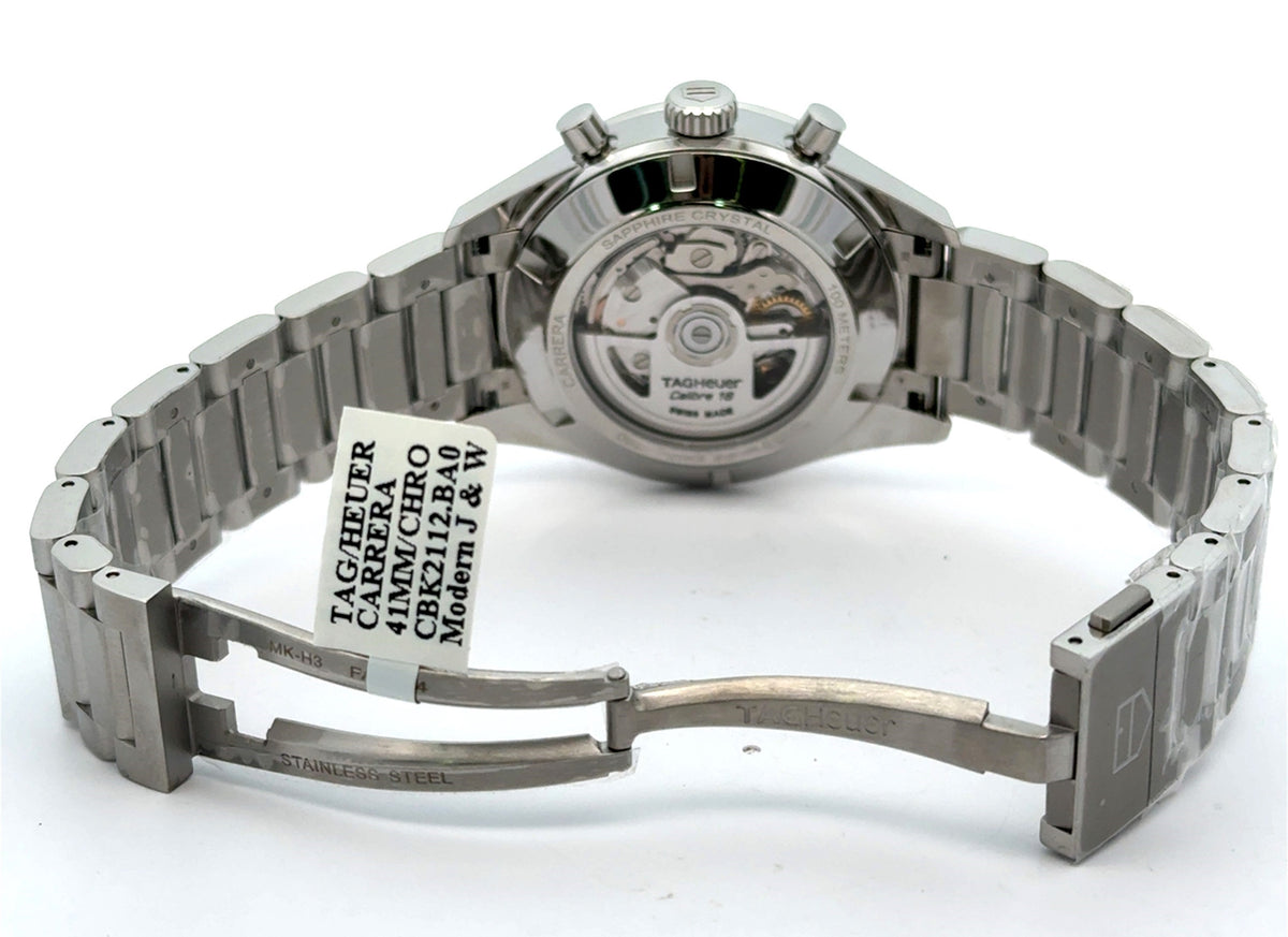 TAG HEUER Carrera CHRONOGRAPH 41MM WATCH, CBK2112.BA0715