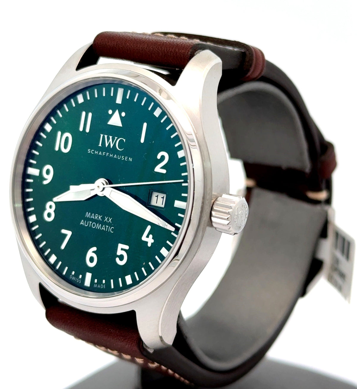 IWC PILOT'S WATCH MARK XX - IW328205 - 40 MM -GREEN DIAL - BRAND NEW !