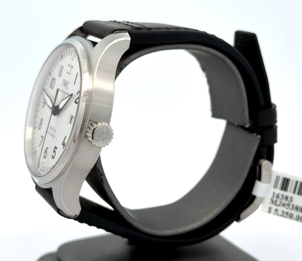 IWC PILOT'S WATCH MARK XX - IW328207 - 40 MM - SILVER PLATED DIAL - BRAND NEW !