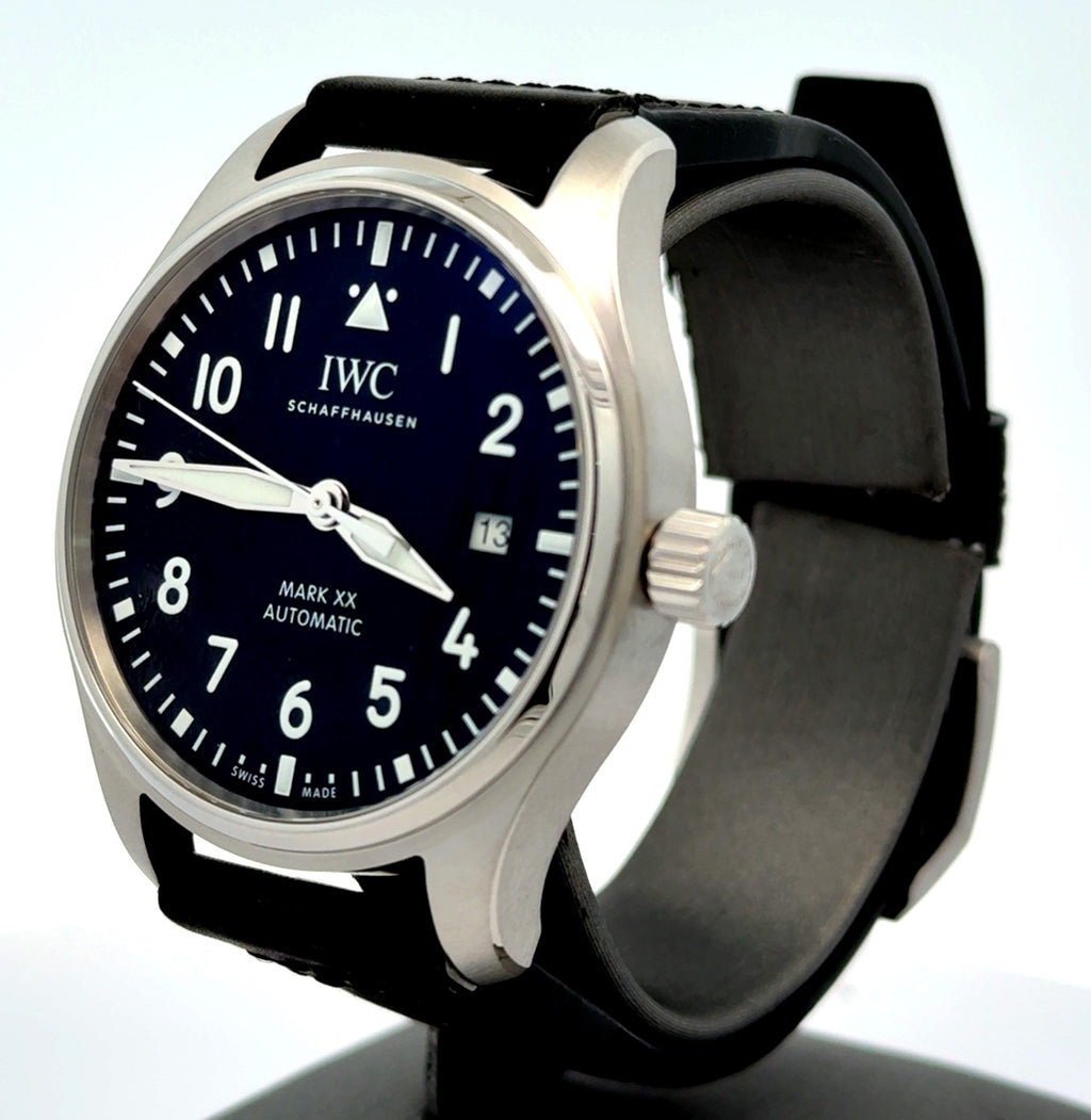 IWC PILOT'S WATCH MARK XX - IW328201 - 40 MM - BLACK DIAL - BRAND NEW !