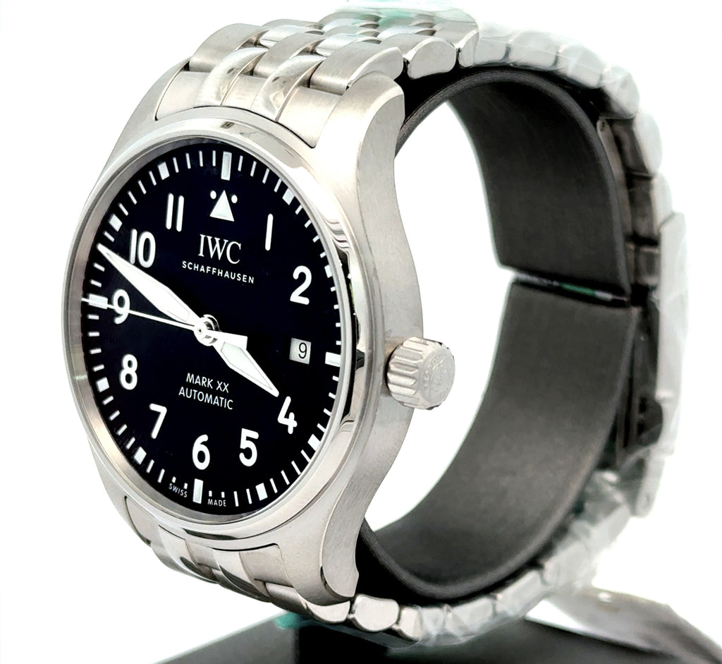 IWC PILOT'S WATCH MARK XX - IW328202 - 40 MM - BLACK DIAL - BRAND NEW !