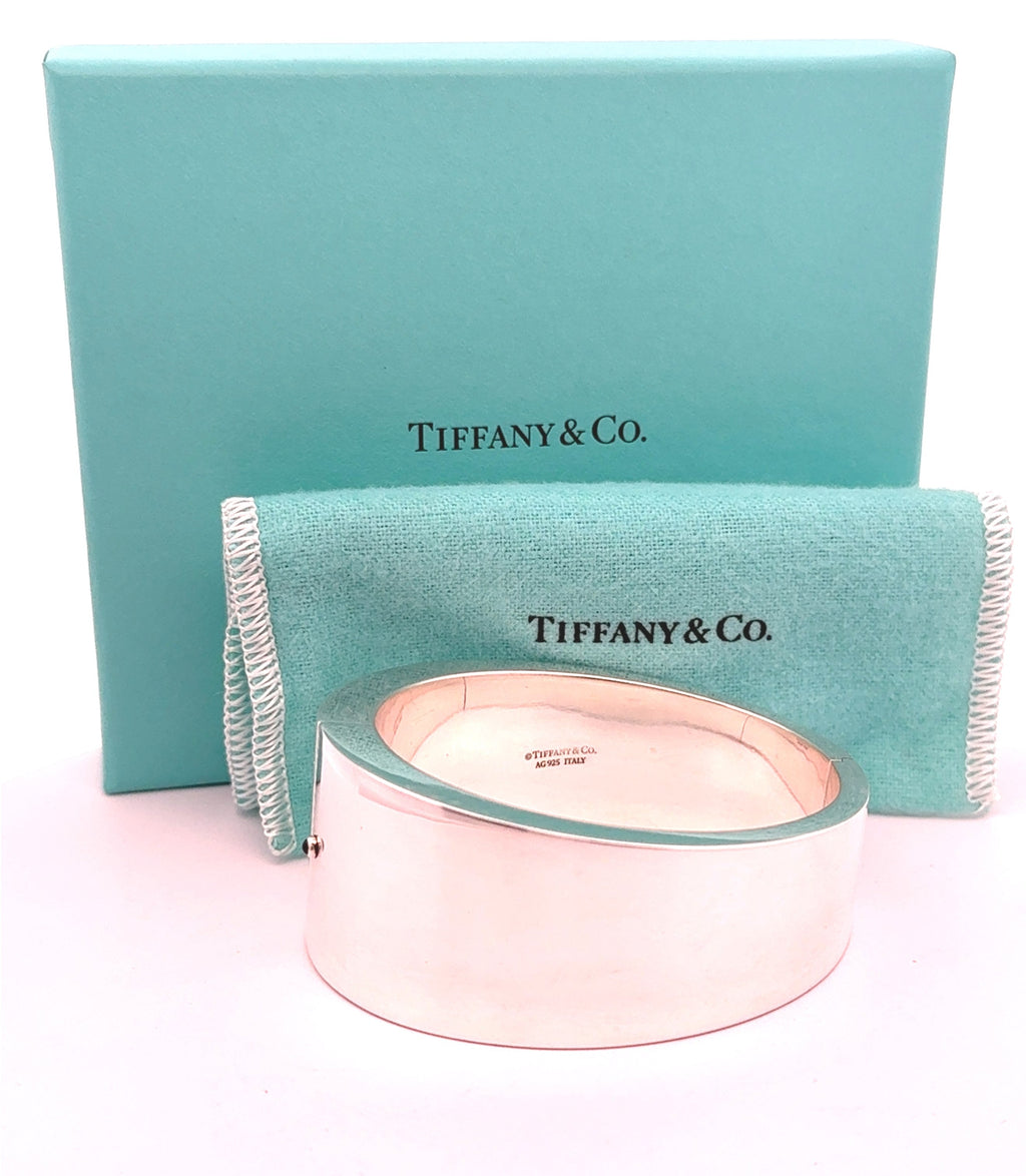 Tiffany & Co. Silver Bangle Medium Bracelet