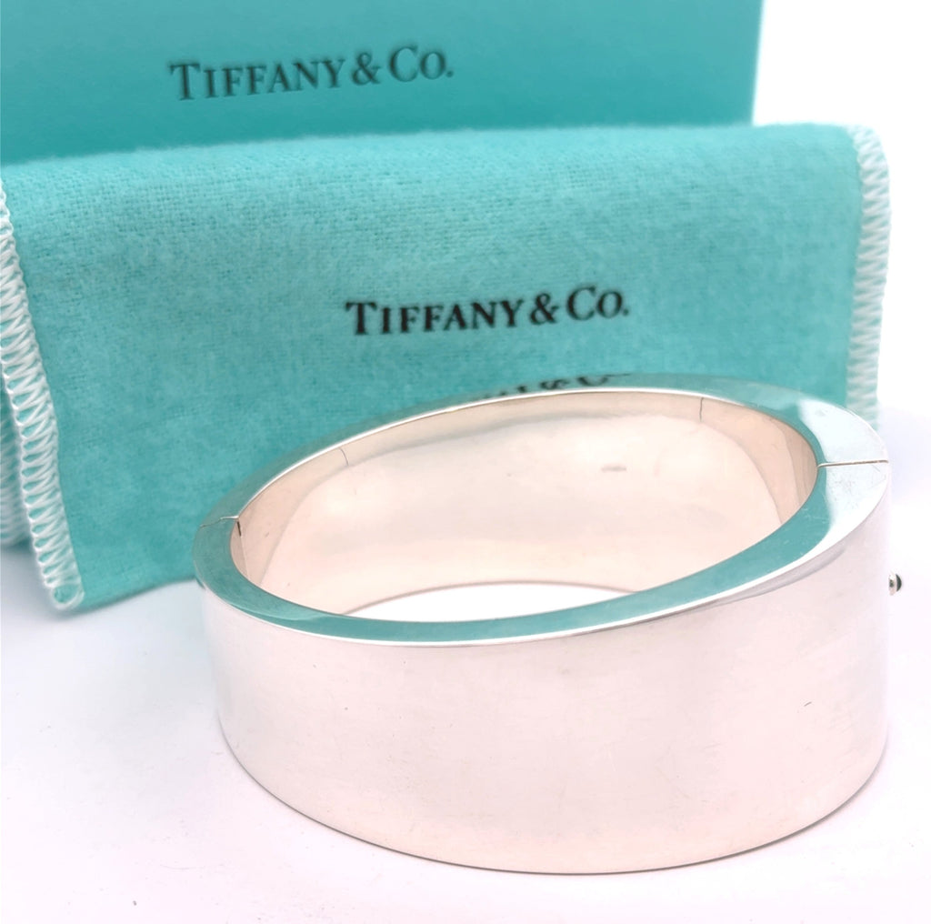 Tiffany & Co. Silver Bangle Medium Bracelet