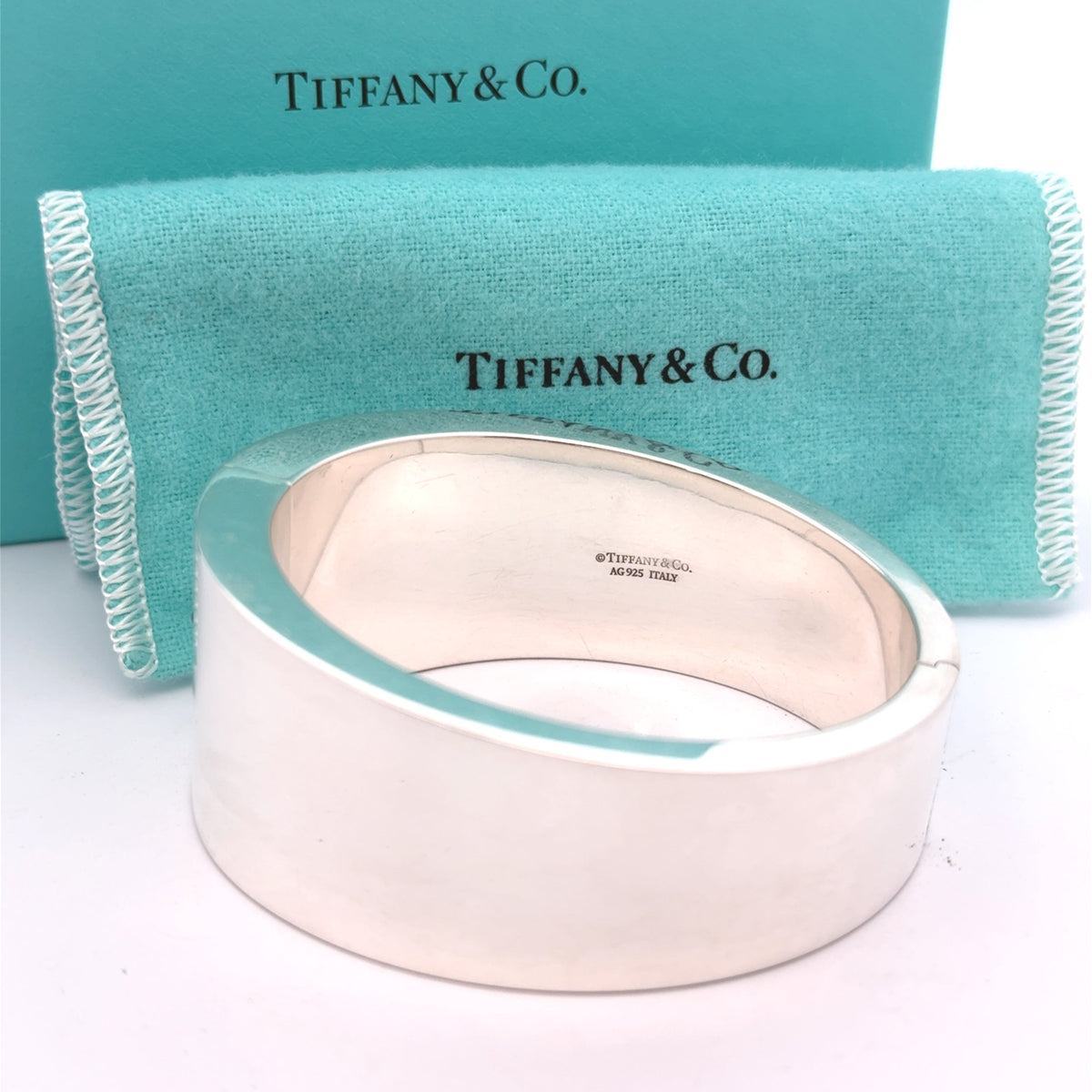 Tiffany & Co. Silver Bangle Medium Bracelet
