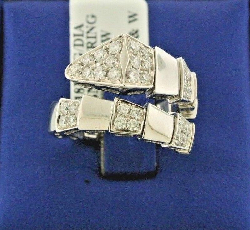 18k White Gold 1.50 CT Diamond Fancy Ladies Band, 10.8gm