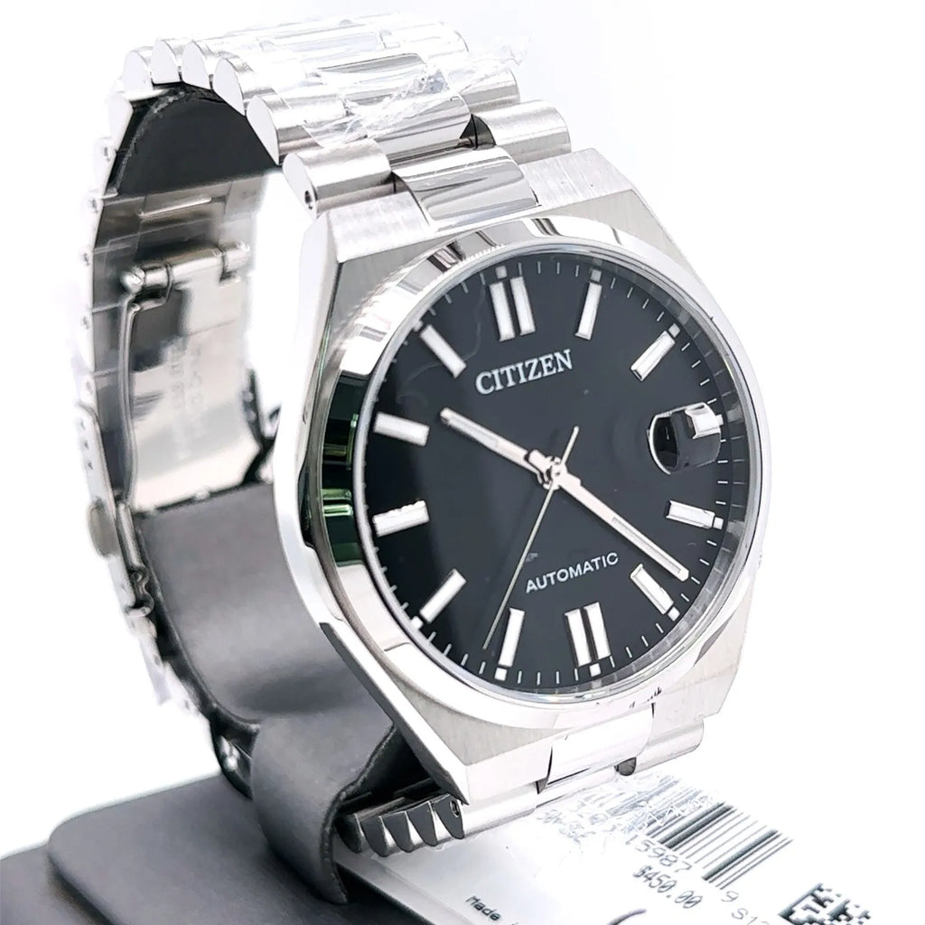 Citizen TSUYOSA Automatic Stainless Steel Black dial 40mm Watch NJ0150-56E